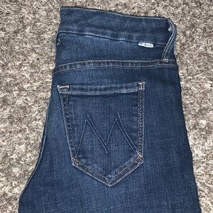 MOTHER looker ankle fray